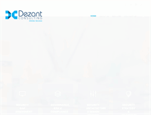 Tablet Screenshot of dezantconsulting.com